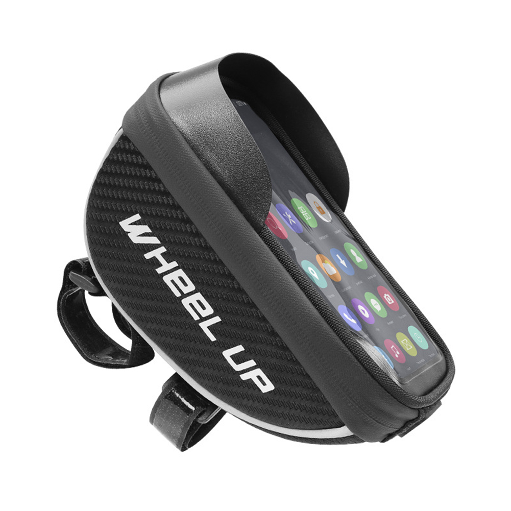 

1.5L MTB Bike Handlebar Bag Touch Screen Phone Holder Bicycle Front Bag, 501 Original