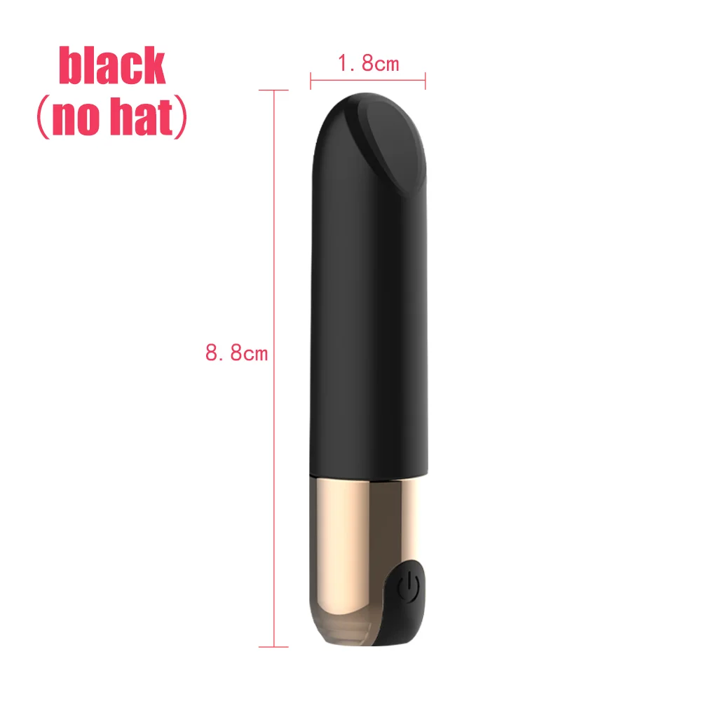 Mini Bullet Vibrator G Spot Lipstick Vibration Vagina Clitoris Stimulator Dildo