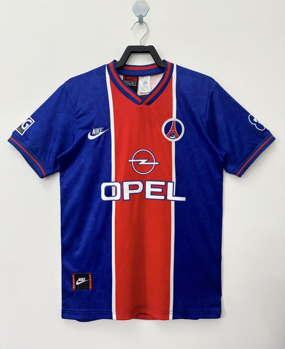 1995/1996 Retro Psg PSG  Home Football Shirt