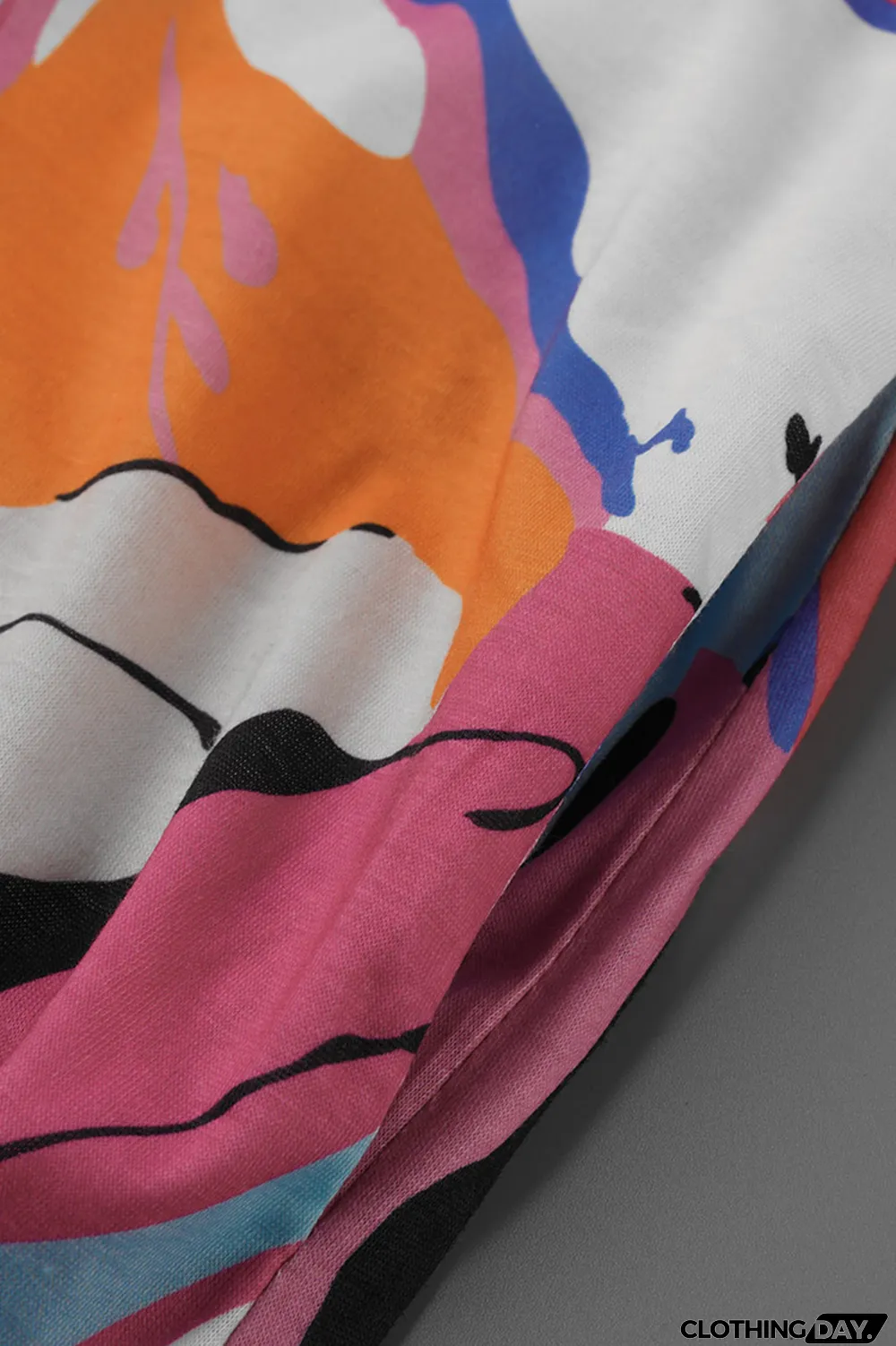 Yellow Sexy Casual Print Backless Spaghetti Strap Regular Jumpsuits