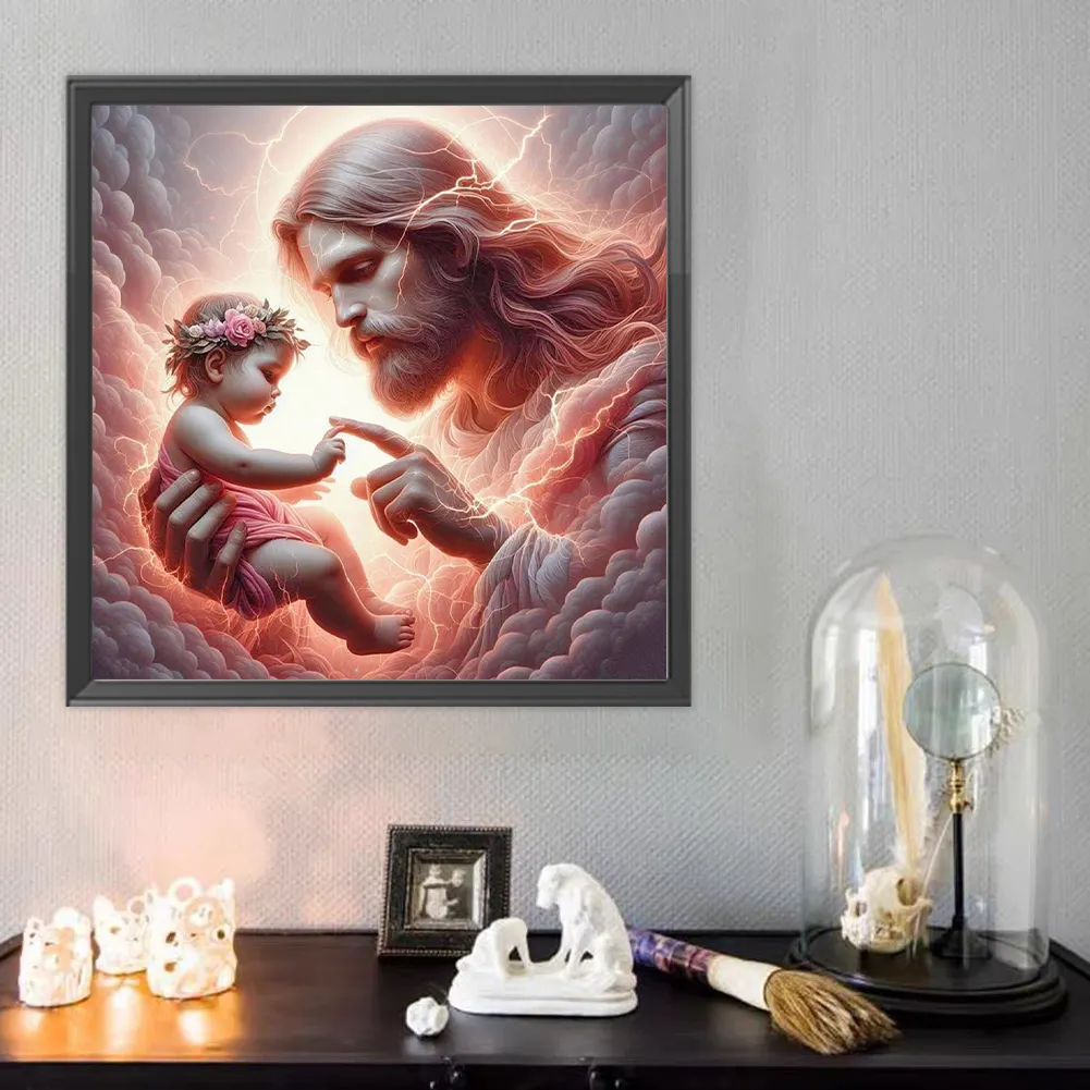 Diamond Painting - Full Round Drill - Jesus(Canvas|40*40cm)