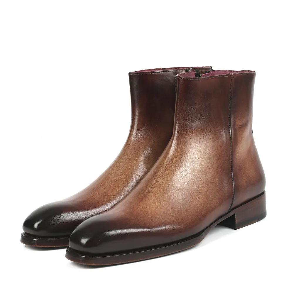 Gentleman's  Short Boots  Low-top British Casual Ankle Boots-vocosishoes