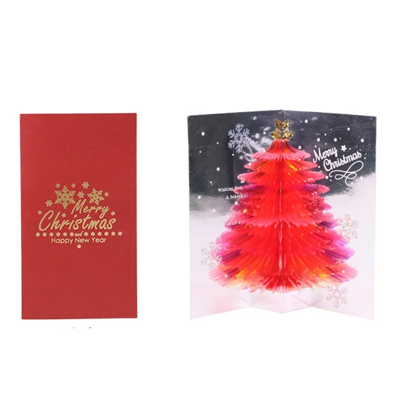 3D Pop-Up Christmas Greeting Cards Tree | IFYHOME