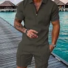 Gioiacombo&trade; Set casual da spiaggia a maniche corte da uomo