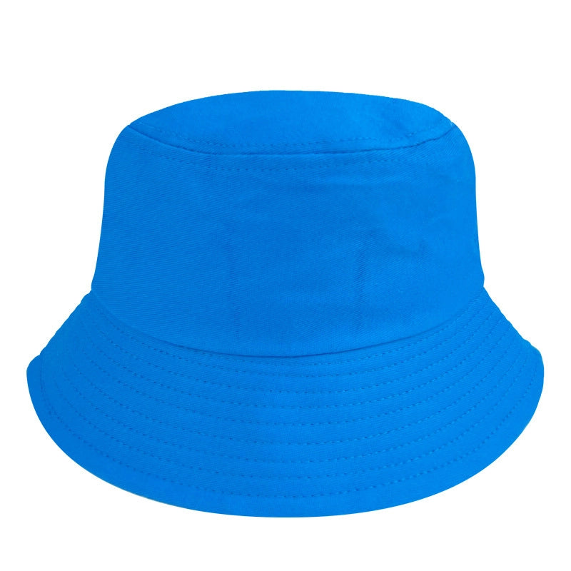 Solid Color Fisherman Hat Solid Color Light Board Pure Cotton Basin Hat Female