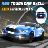 1:24 High Speed ​​RC Drift Car with LED Light 2.4GHz 30KM/H High Speed ​​Racing Car Sports Toy Car