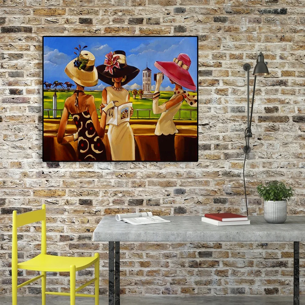 Gossip Women - Paint By Number(50*40cm)