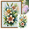 Lily-11CT Stamped Cross Stitch 30*40cm/11.81*15.75in