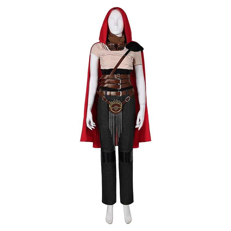 Movie Furiosa: A Mad Max Saga (2024) Furiosa Cloak Set Cosplay Costume Outfits Halloween Carnival Suit