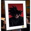 A3 & 4K Size Angry Son Goku Black Decorative Painting - Dragon Ball - HuangGua Studio