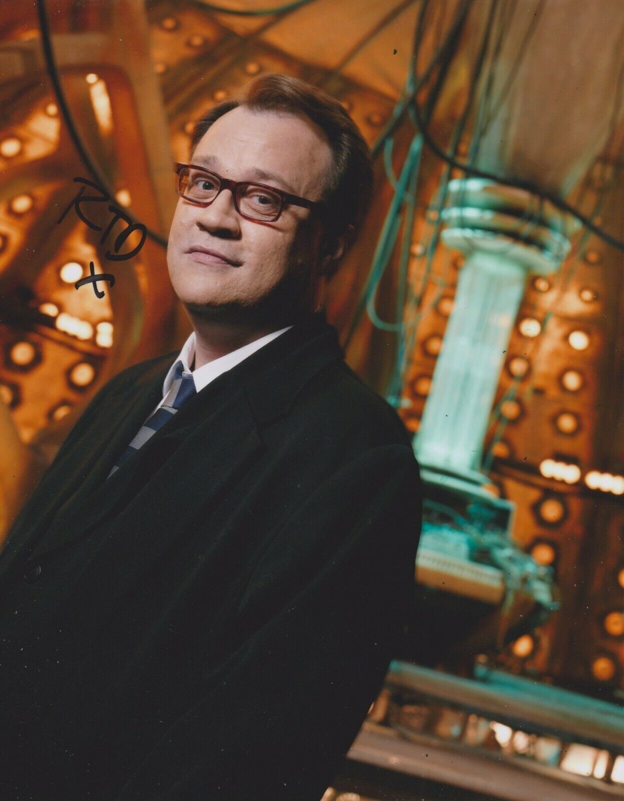 Russell T. Davies Signed Doctor Who 10x8 Photo Poster painting AFTAL