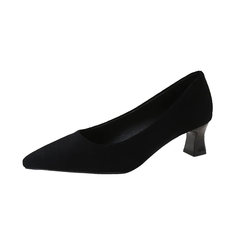 Yyvonne French Leopard-Print Cat Heel Single-Shoe Woman 2025 New Light High-Heeled High-Heeled High-Heeled Shoes Women