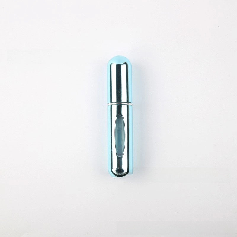 In Stock 5ml Bottom Filling Perfume Bottle Recyclable Portable Rechargeable Perfume Spray Bottle Perfume Electrochemical Aluminum Bottle