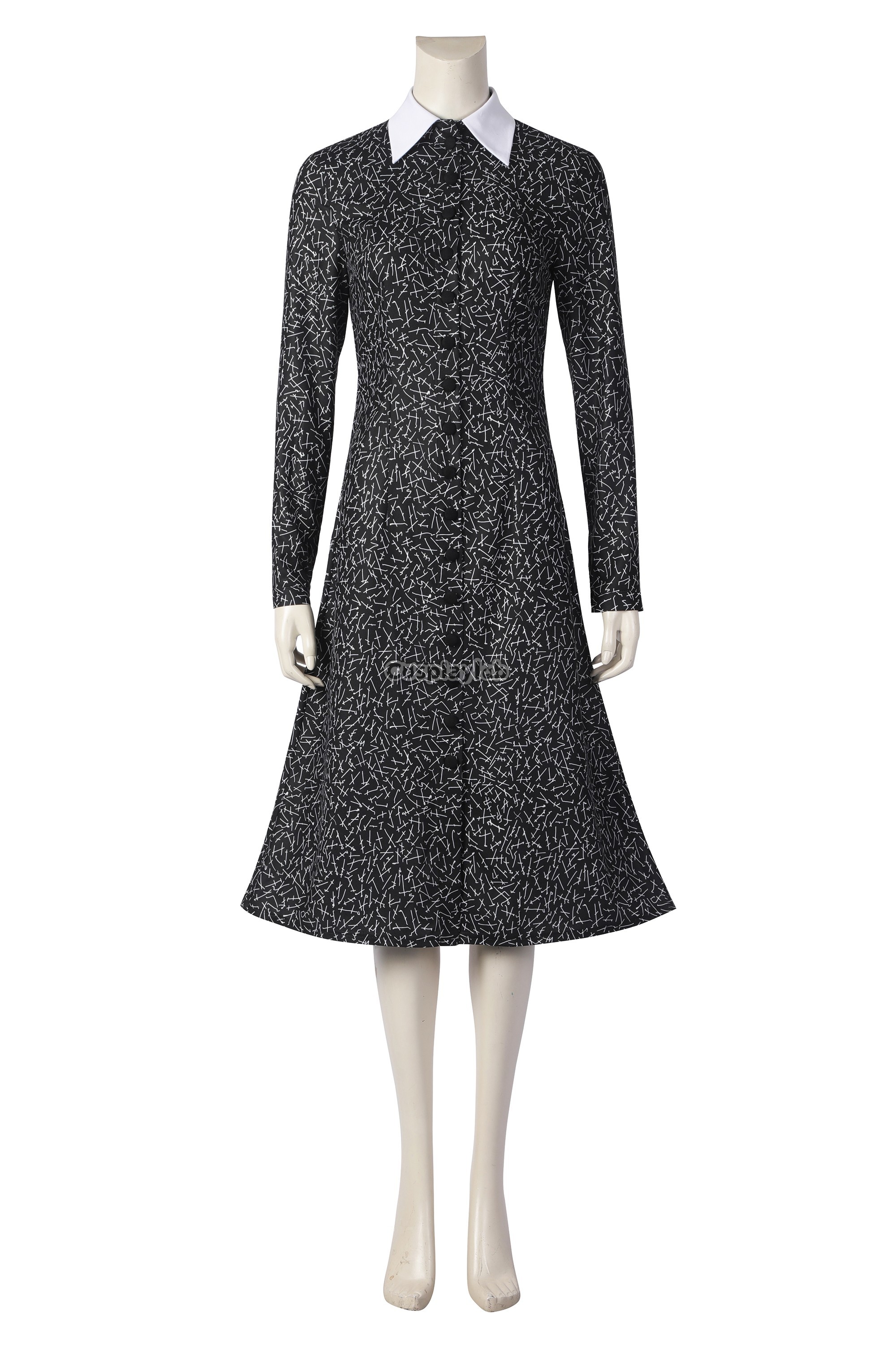 Wednesday Addams Dress Cosplay Costume