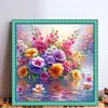 Fantasy Flowers-11CT Stamped Cross Stitch 40*40cm/15.75*15.75in tapestrymarket