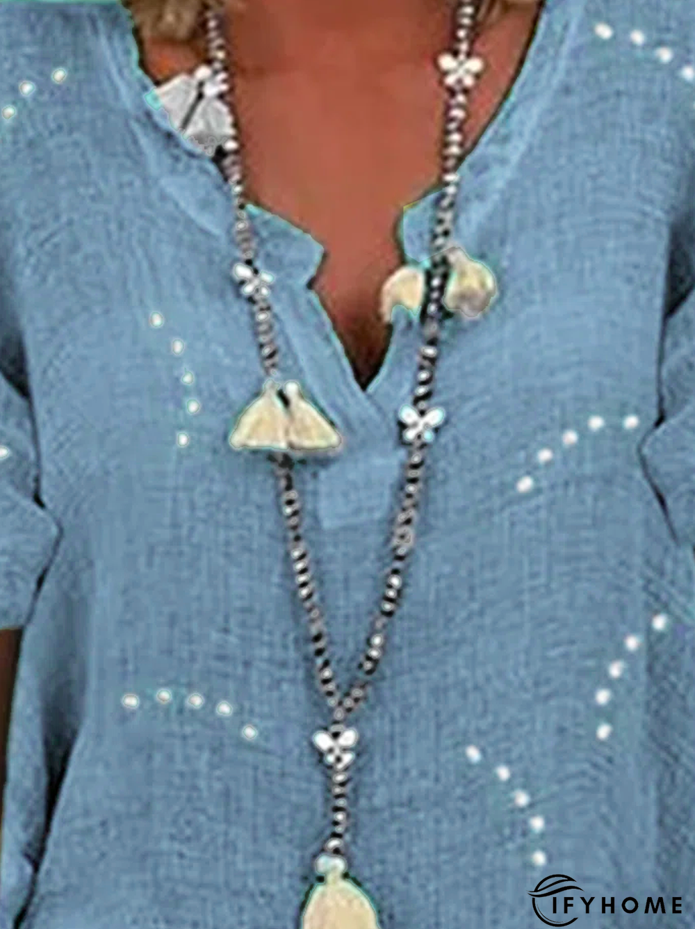 Boho Short Sleeve Tops | IFYHOME