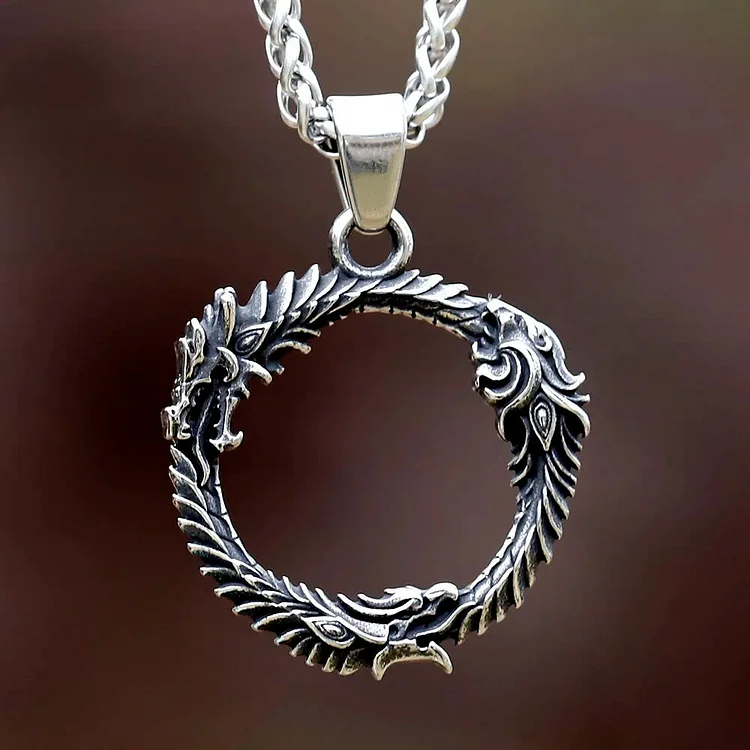 Coutureaura Domineering Three-headed Dragon Necklace
