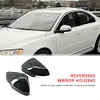 1 Pair Car Side Rearview Mirror Cover Trim ABS for C30 T5 C70 T5 2010-2013