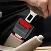 2Pcs Auto Seat Belt Buckle Clip Car Seat Belt Clip Extender Car Seat Belt Tongue