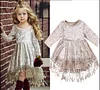 Kids Baby Girl Long Sleeve Sweet Princess Dresses