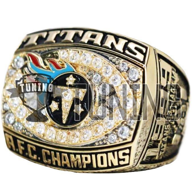 Tennessee Titans AFC Championship Ring (1999) Premium