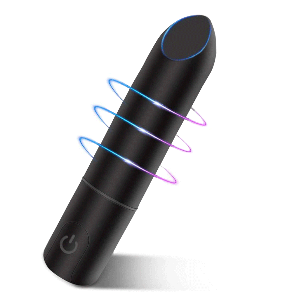 10 Vibration Modes Bullet Vibrator - Rose Toy