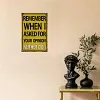 Funny Warning&ldquo;Remember When I Ask Your Opition Neither Do I &rdquo;  - Vintage Metal Signs(8*12Inch/12*16Inch) - Warning