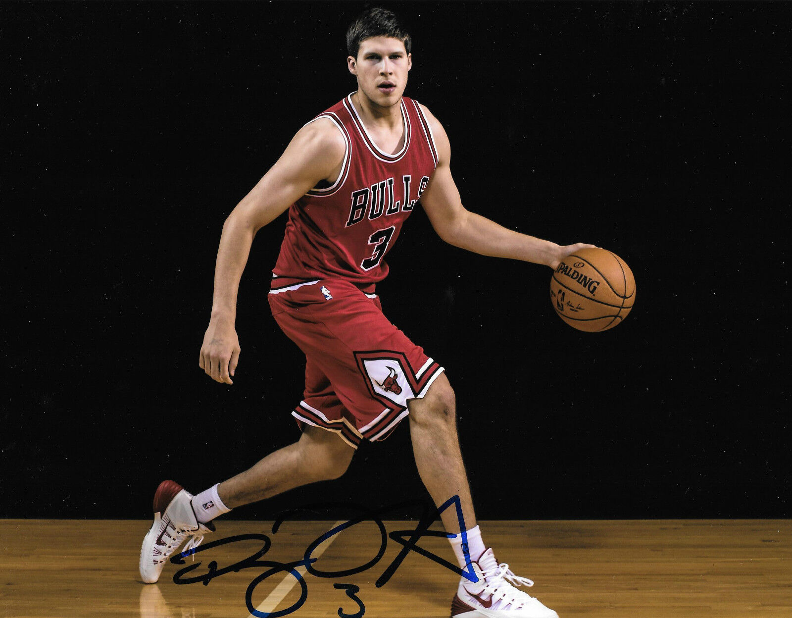 GFA Chicago Bulls * DOUG McDERMOTT * Signed 8x10 Photo Poster painting D1 COA