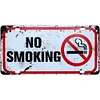 No Smoking - Car License(6*12Inch)
