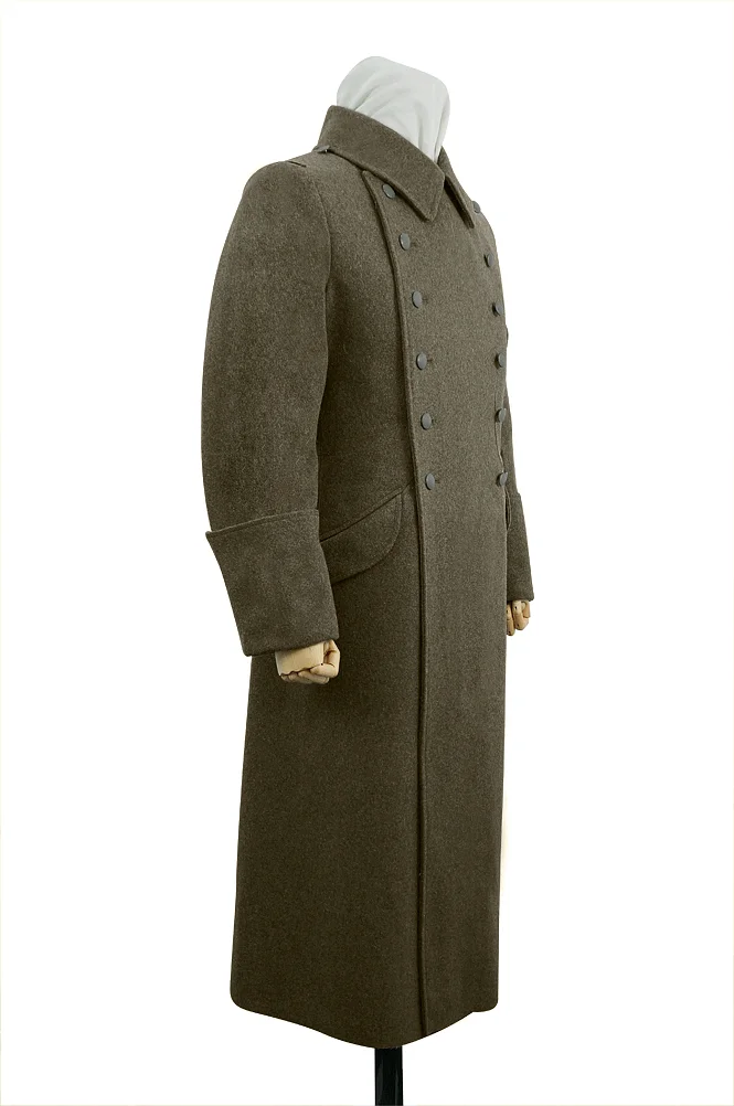   Wehrmacht German M1940 DAK EM Brown wool Greatcoat German-Uniform