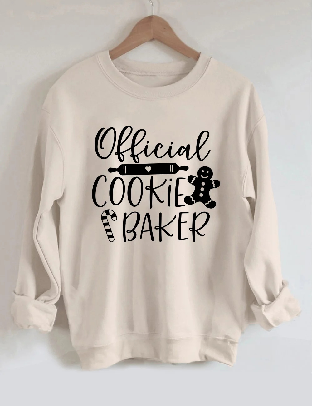Official Cookie Tester/Baker Christmas Sweatshirt