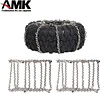 AMK 2Pcs Metal Snow Chain Anti-skid Winter Outdoor Wheels Upgrade for 1/10 RC Crawler TRX4 SCX10 Capra D90 TF2 CC01 86100