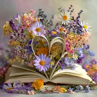 Floral Heart - Diamond Painting