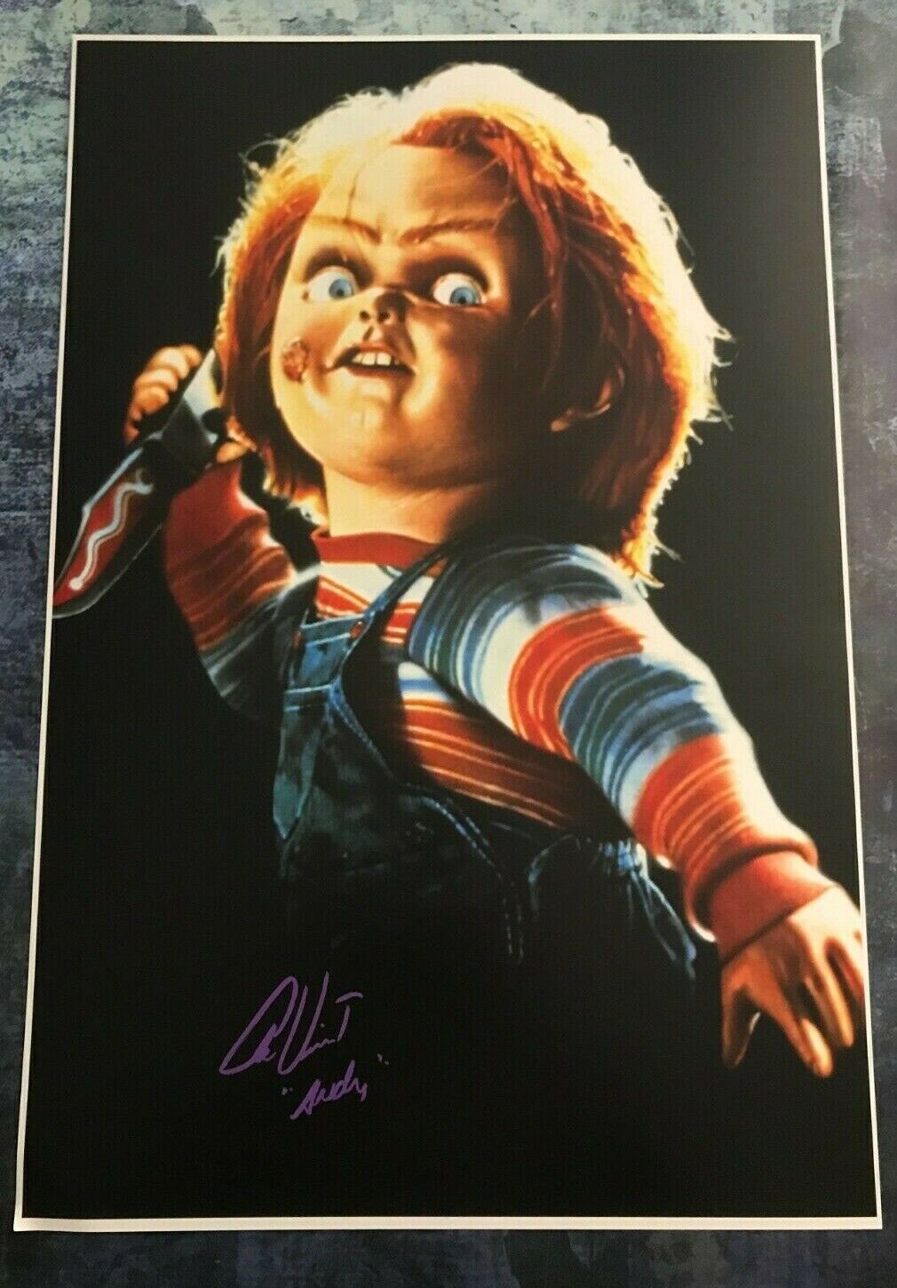 GFA Child's Play Movie Andy * ALEX VINCENT * Signed 12x18 Photo Poster painting PROOF A19 COA