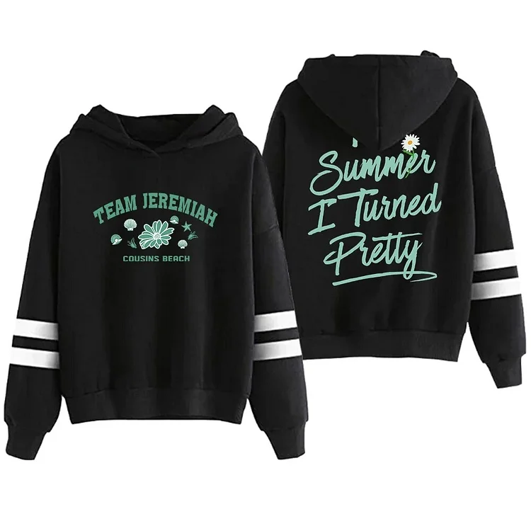 The Summer I Turned Pretty Oversized Women/Men Hoodie Sweatshirt Y2K Streetwear Hip Hop Pullover Hooded Jacket Male Tracksuit