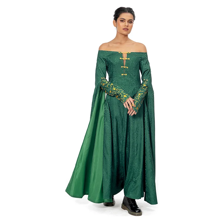 House of the Dragon Alicent Hightower Cosplay Costume Dress Outfits Halloween Carnival Suit