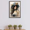 Diamond Painting-DIY Full Round Drill Lady(40*60CM)