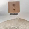 Carpenter Bee Trap Nature Hanging Wood Trap with Glass Jar for Garden Yard Patio