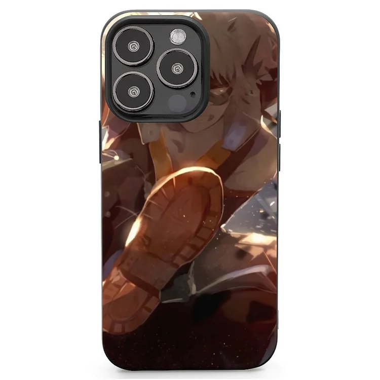 Katsuki Bakugou Anime My Hero Academia Phone Case(22) Mobile Phone Shell IPhone 13 and iPhone14 Pro Max and IPhone 15 Plus Case - Heather Prints Shirts