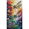 Dragonfly-14CT Stamped Cross Stitch 40*70cm(Big Size)