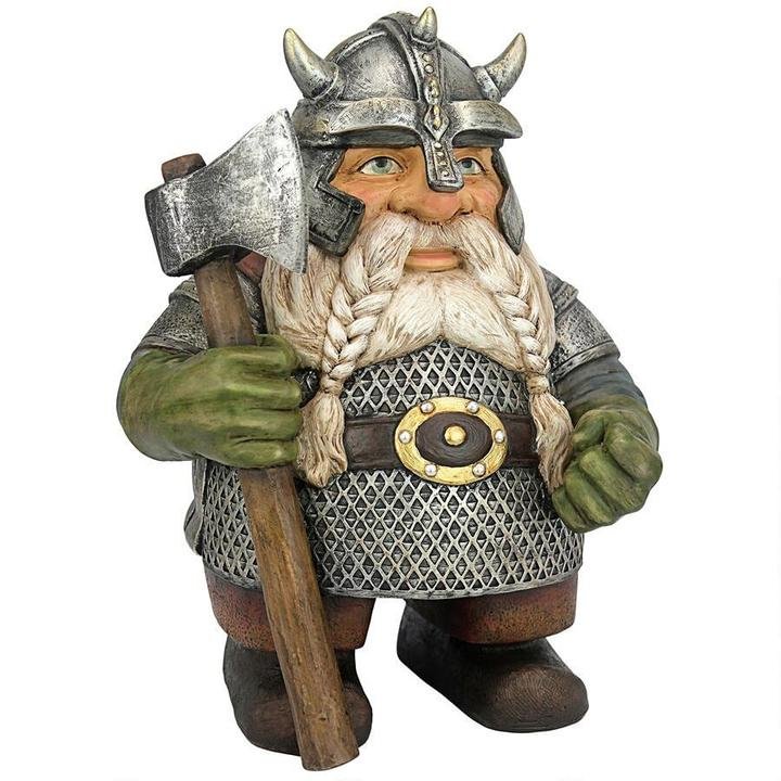 viking victor norse dwarf gnome statue