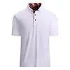 Gioiacombo&trade; Polo casual da uomo in tinta unita alla moda