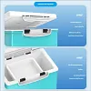 Mini fishing box with oxygen pump, fish and shrimp tank, live fish tank, oxygenated, thickened and insulated, suitable for sea fishing