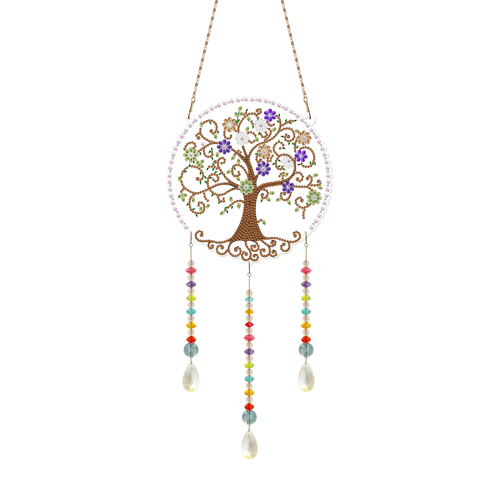 

Happiness Tree Crystal Prism - 5D DIY Craft Pendant, 501 Original