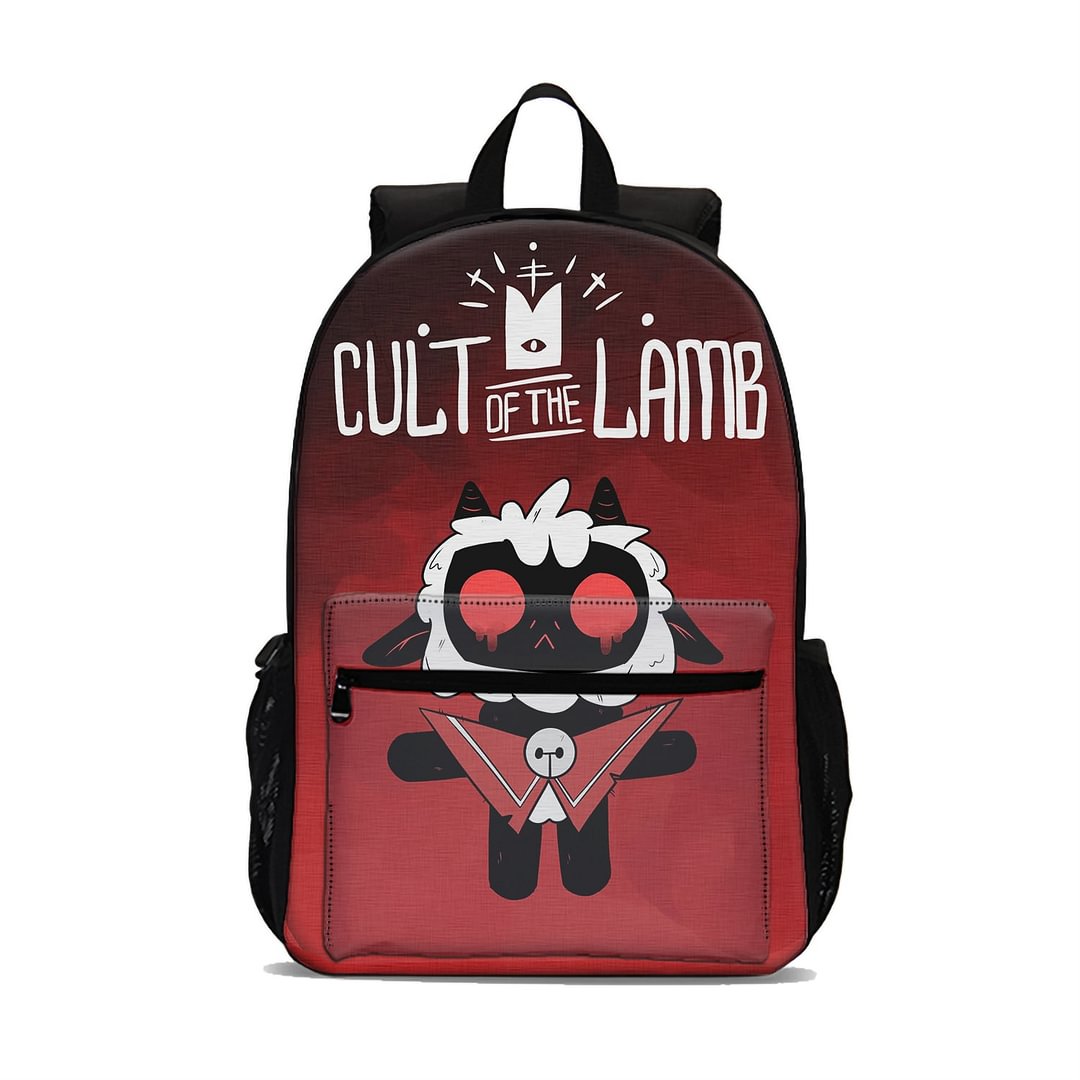 Cult of the Lamb School Backpack 18 inch for Kids