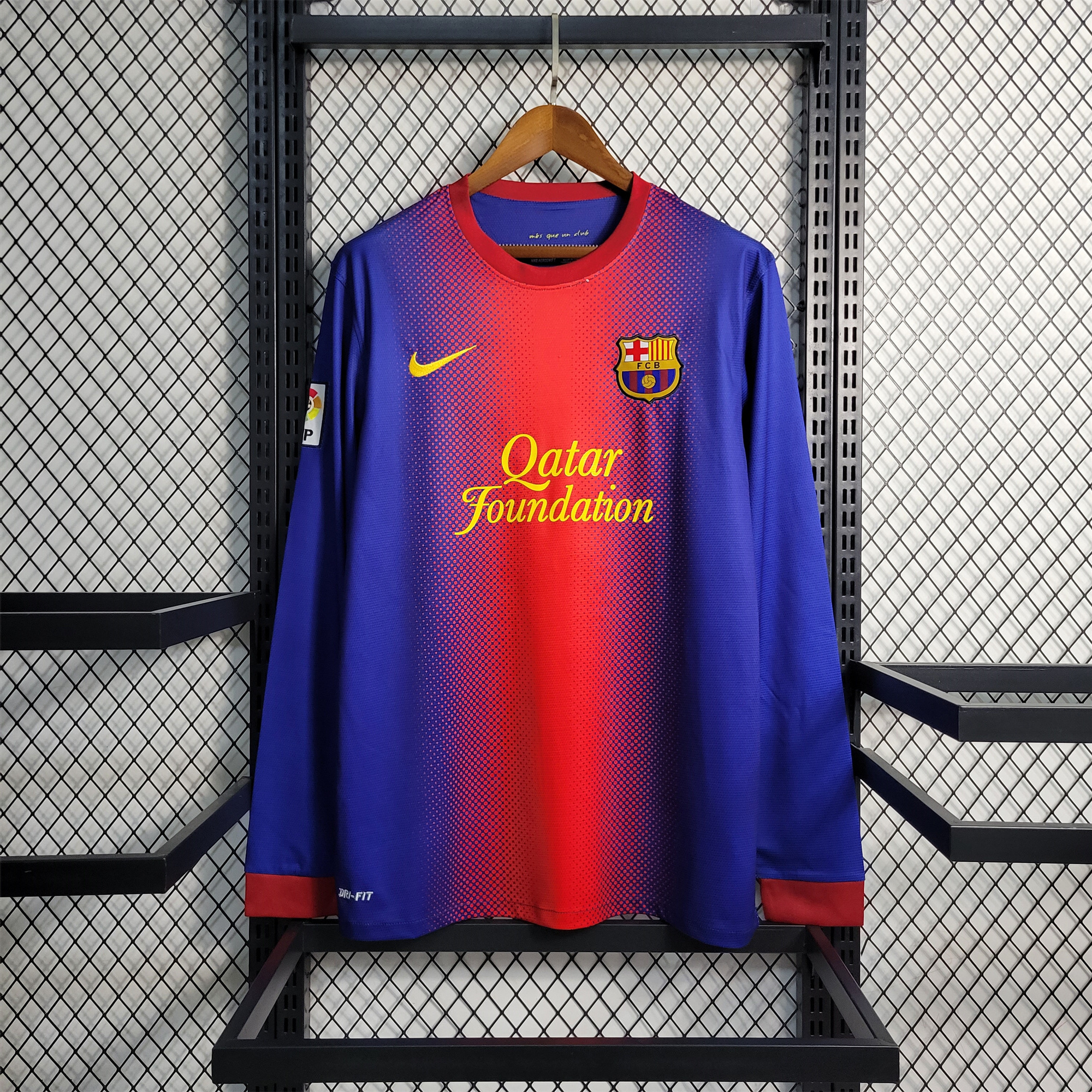 B.A.R.S.A Retro 12-13 Home Stadium Long Sleeve Jersey