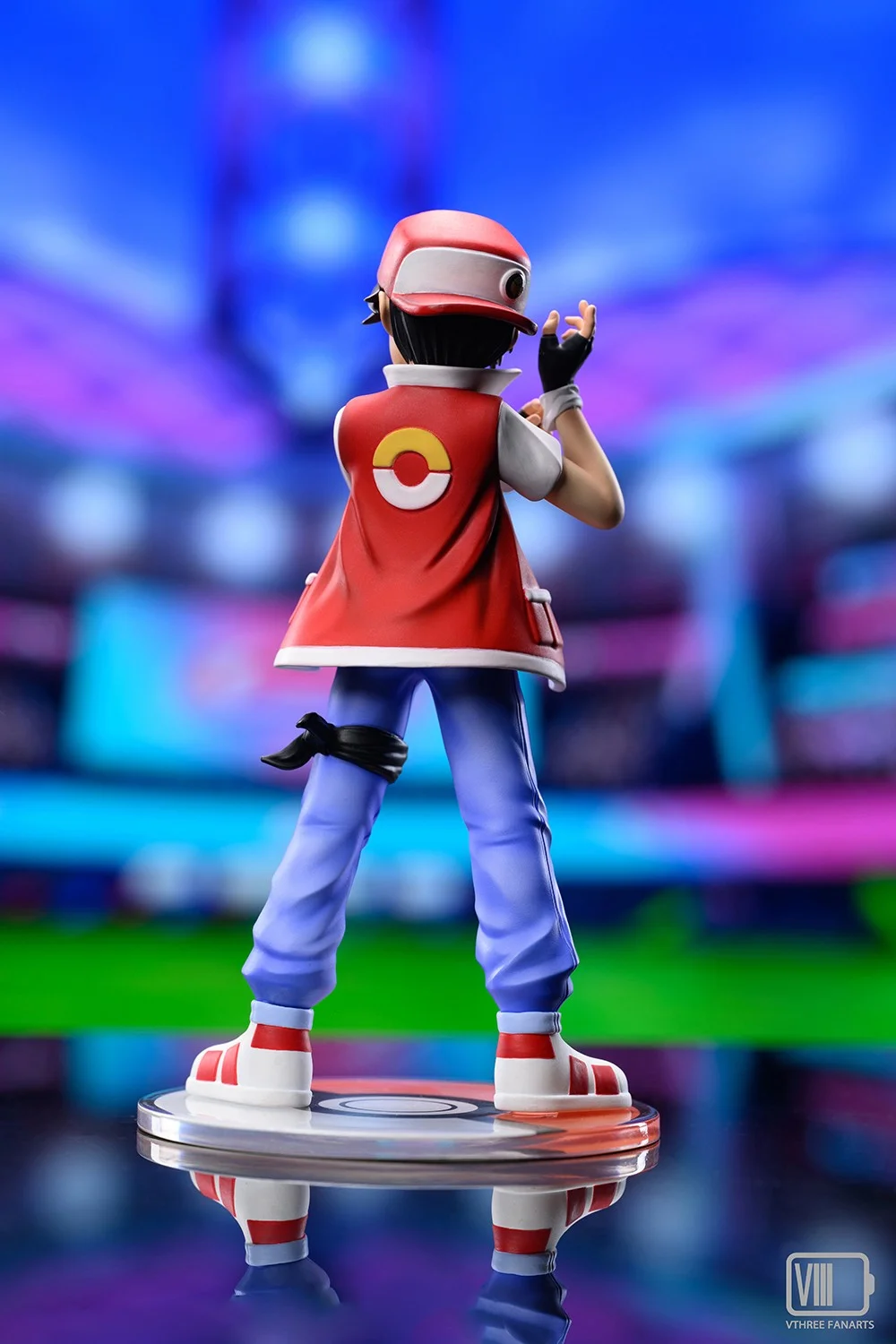 1/20 & 1/8 Scale World Zukan Red - Pokemon Statue - V3 FANARTS Studios