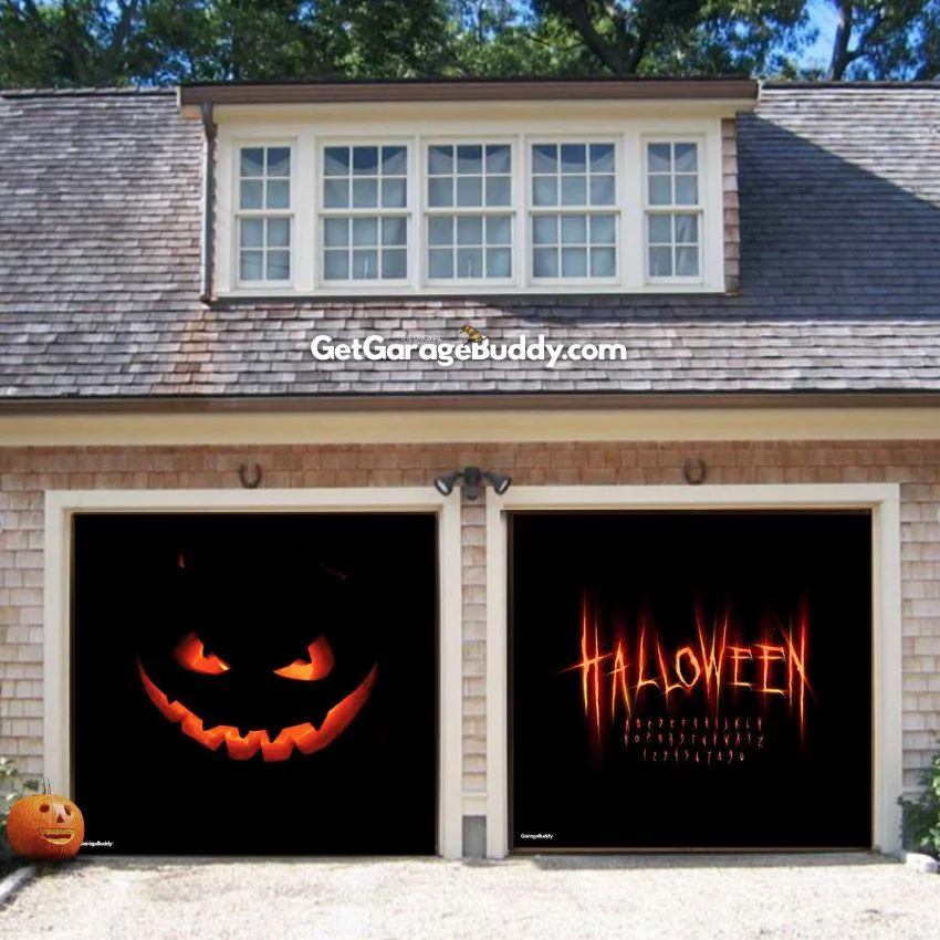 GarageBuddy Halloween Garage Door Covers