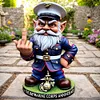 250th Anniversary Funny Gnome Statue Resin Creative Combat Soldiers Figurine