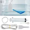 5pcs Fridge Dredging Kit Hose Reusable Fridge Drain Hole Dredging Remover Shovel